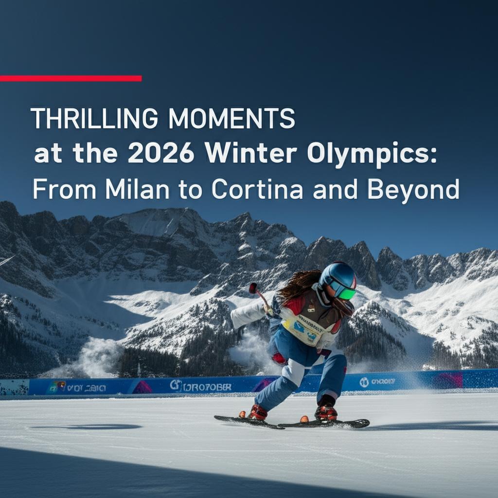 Hero image for article: Thrilling Moments at the 2026 Winter Olympics: From Milan to Cortina and Beyond